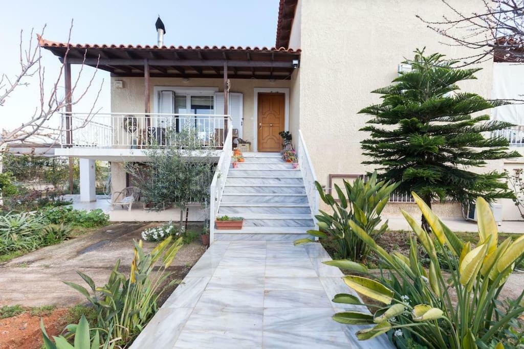 Country Rooms Near Athens - Airport Vravrona Buitenkant foto
