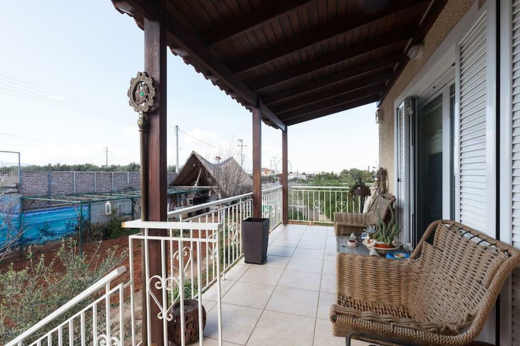 Country Rooms Near Athens - Airport Vravrona Buitenkant foto